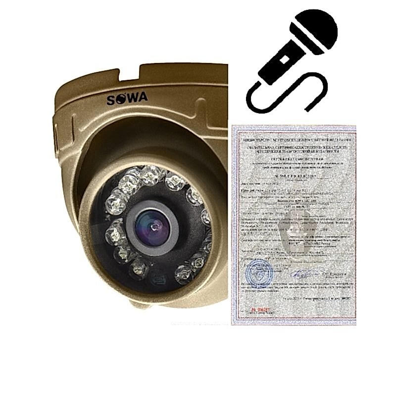 AHD/TVI 2MP камера T221-21A для автотранспорта