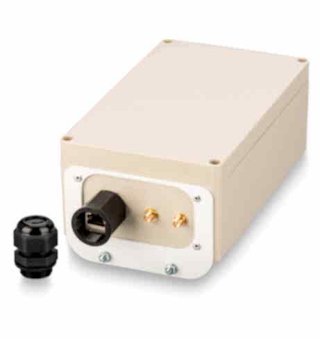 Гермобокс KG-SMAx2 для сетчатой параболической антенны (гермоввод RJ45)