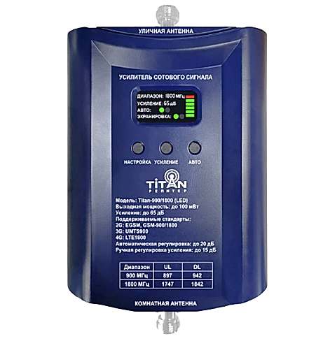 Репитер VEGATEL TN-900/1800