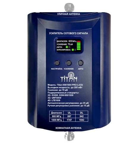 Репитер VEGATEL TN-900/1800 PRO